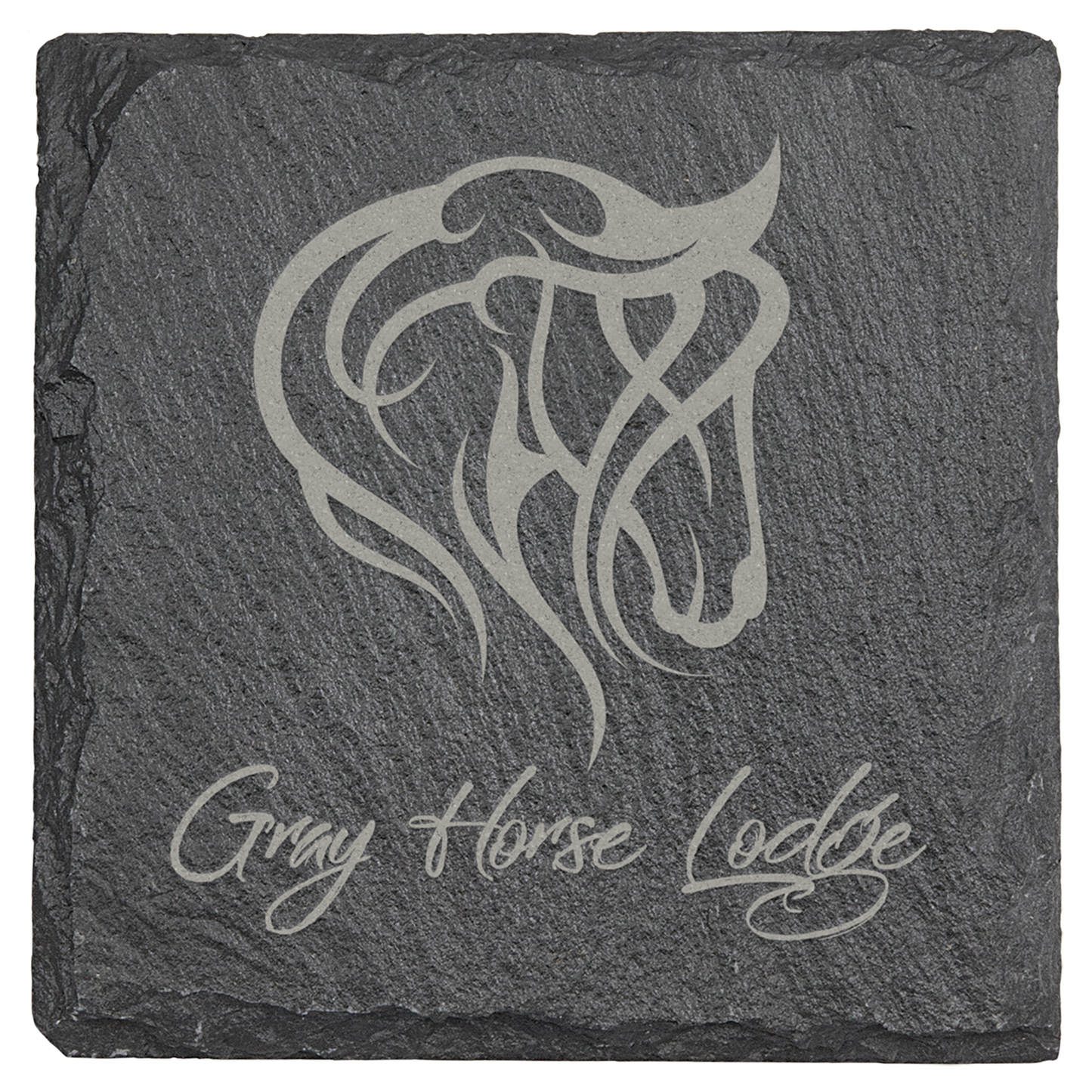 Slate 4" x 4" Square Coaster