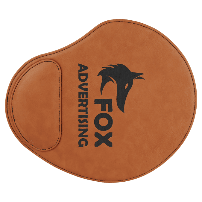 Rawhide 9" x 10 1/4" Laserable Leatherette Mouse Pad