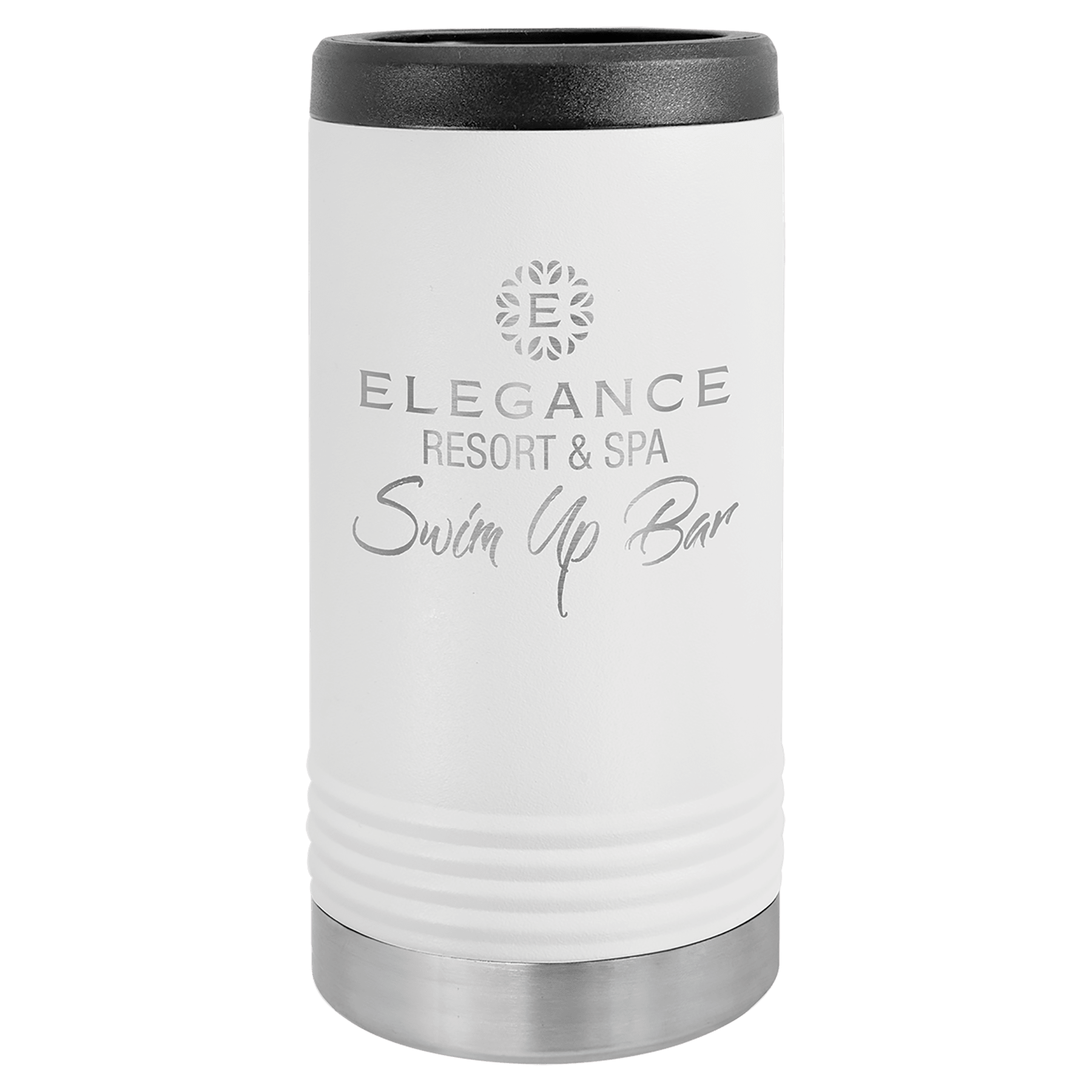 White Polar Camel Slim Beverage Holder