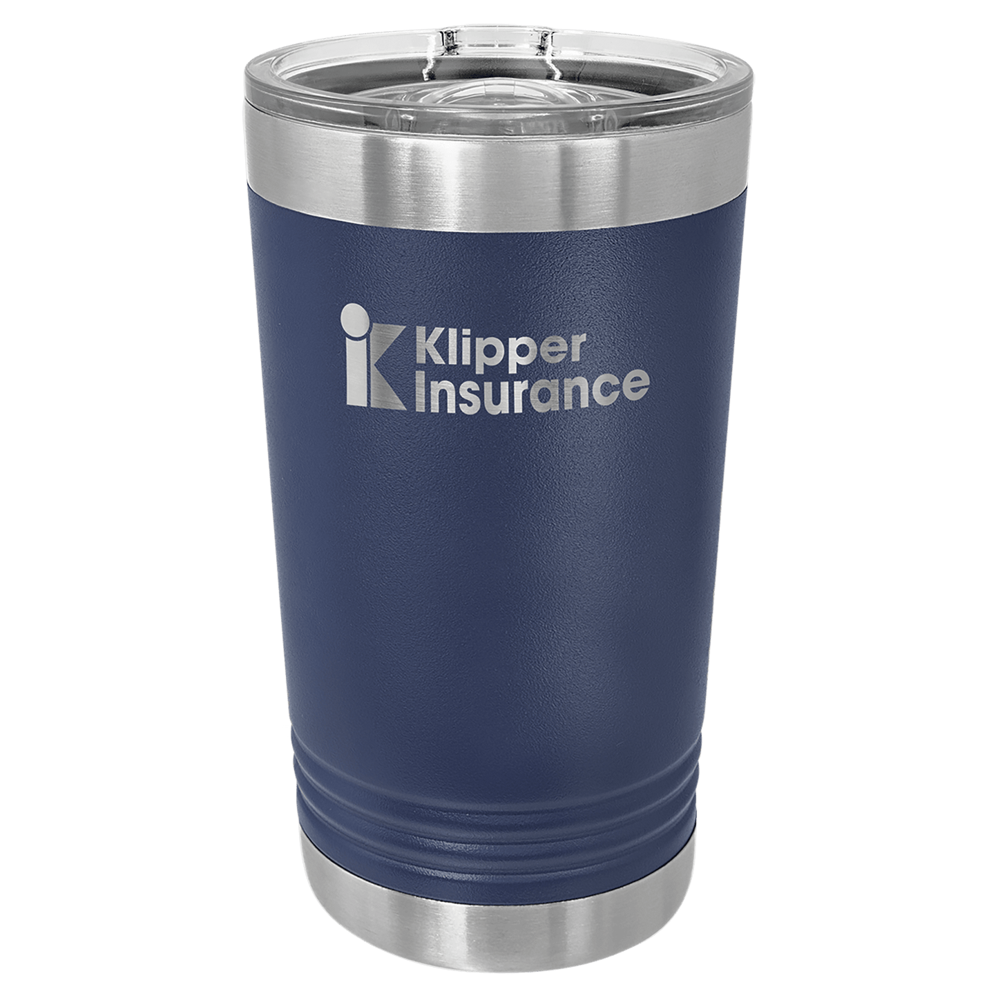 Navy Blue Polar Camel 16 oz. Pint with Slider Lid