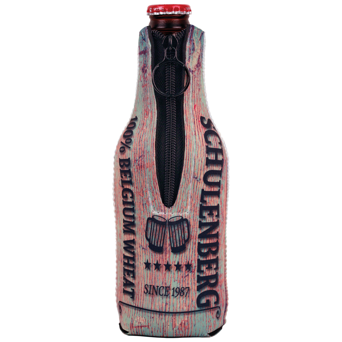 White Sublimatable Bottle Beverage Holder