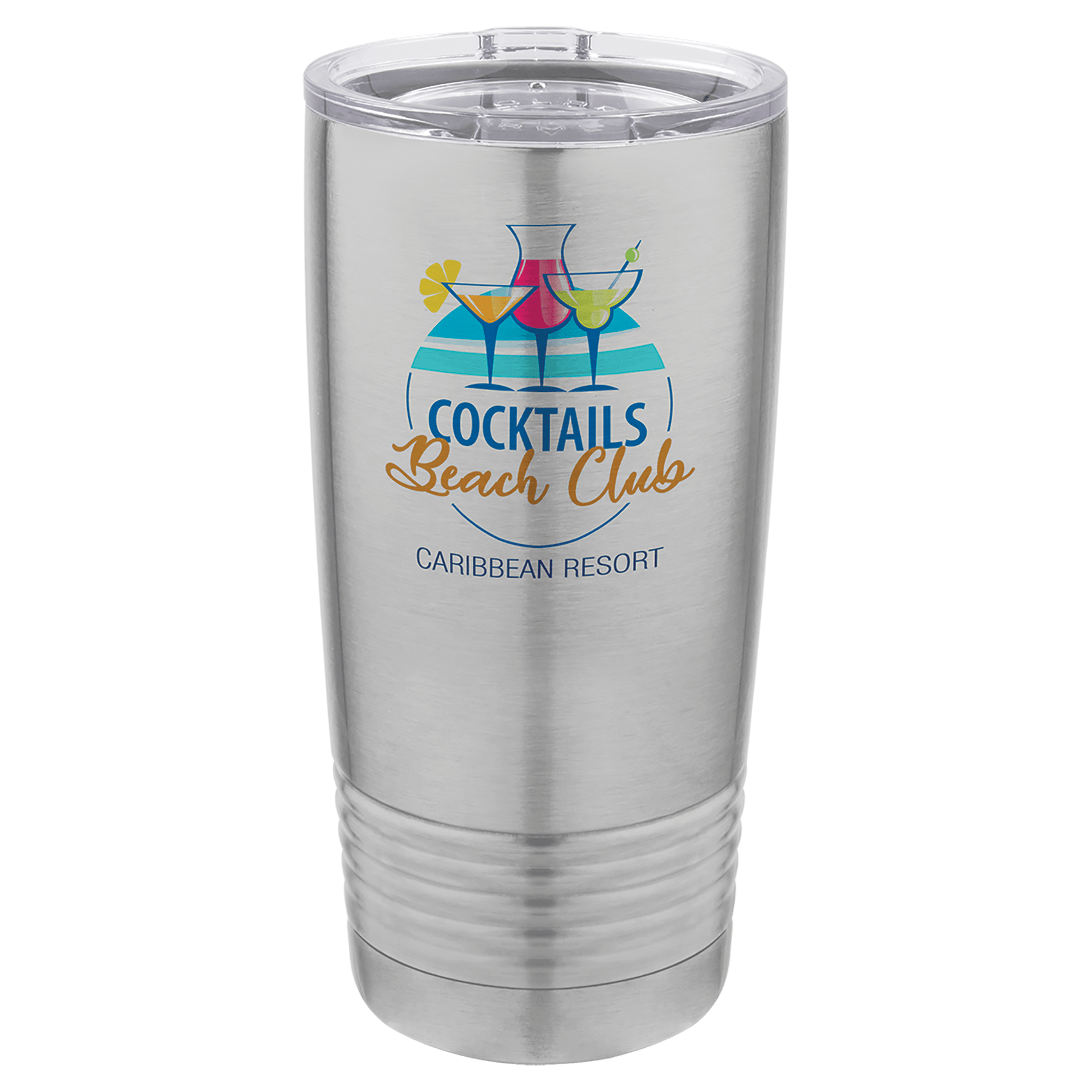 Stainless Steel Sublimatable Polar Camel 20 oz. Vacuum Insulated Tumbler w/Lid