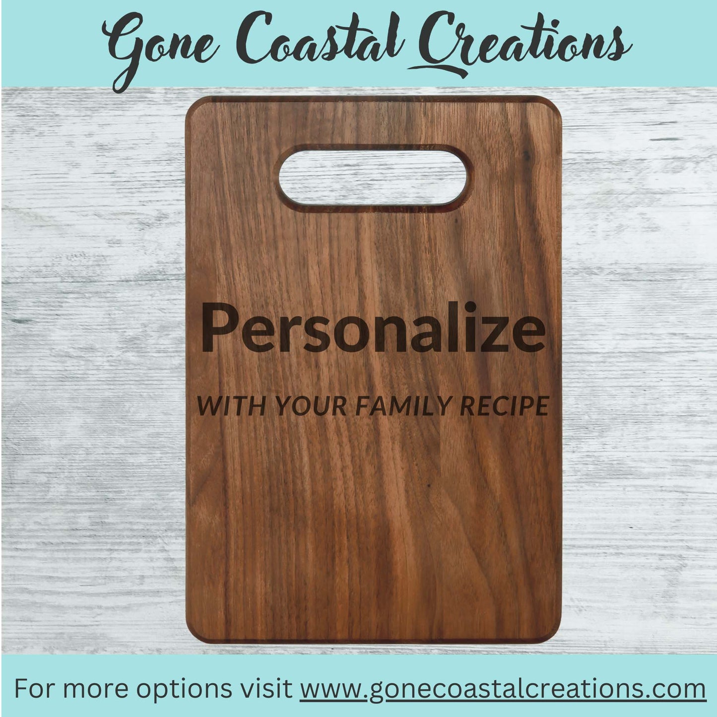 Personalized Walnut Cutting Board – Custom Engraved Gift for Employees, Clients, Weddings, or Housewarmings